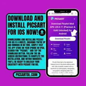 Download and Install PicsArt for iOS
