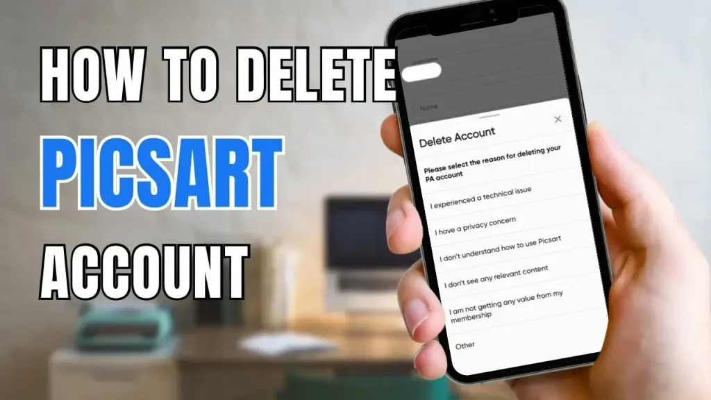 How to Deactivate or Delete Your PicsArt Account