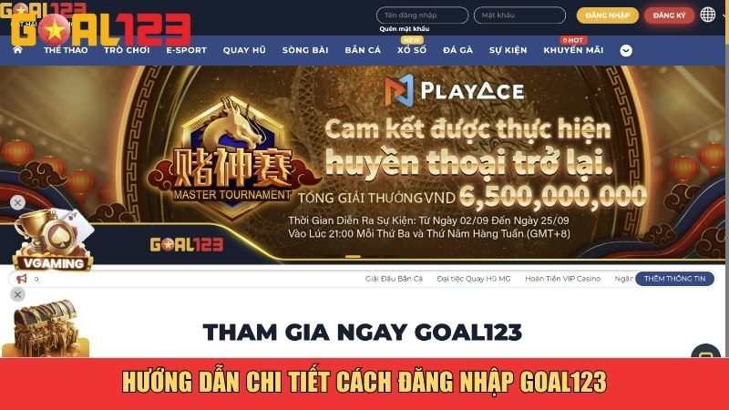 Link Vào GOAL123 – Cổng truy cập nhanh, an toàn và mượt nhất cho người chơi Việt 3 image 1